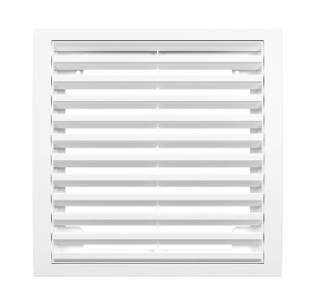 Решетка накладная ERA 2020РР 200х200 мм разъемная белая