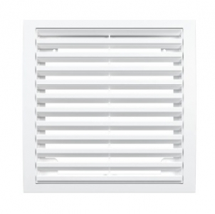 Решетка накладная ERA 2020РР 200х200 мм разъемная белая